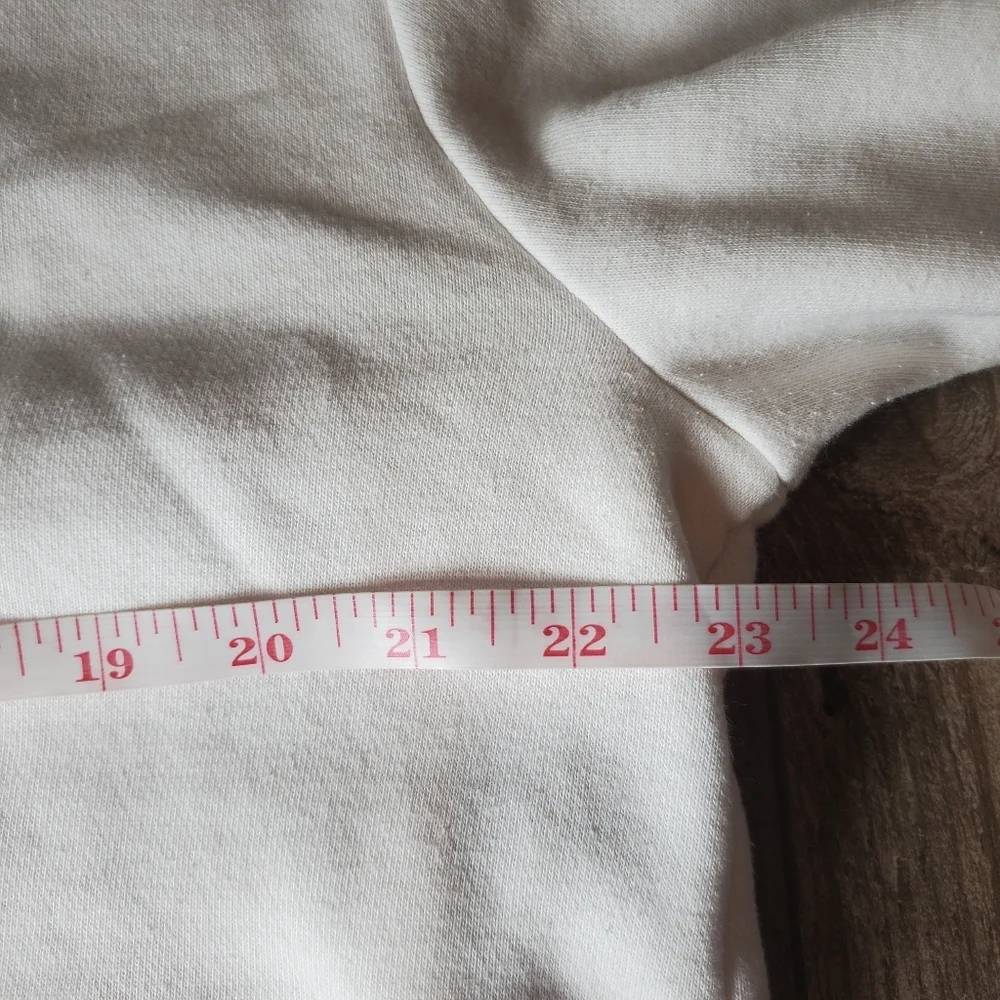 Fila Women's 1/4 Zip Pullover Sweatshirt Size XL White Blue Red EUC - Picture 6 of 16